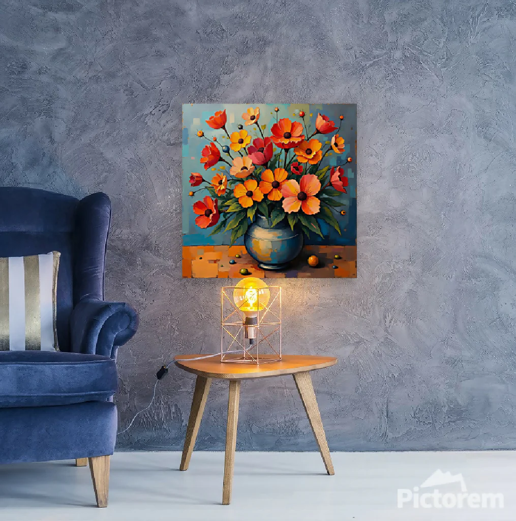 Flowers in vase - Image 2