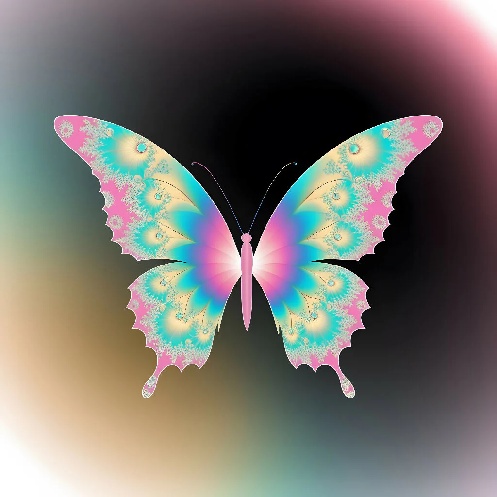 Fractal Wings: The Mesmerizing Butterfly