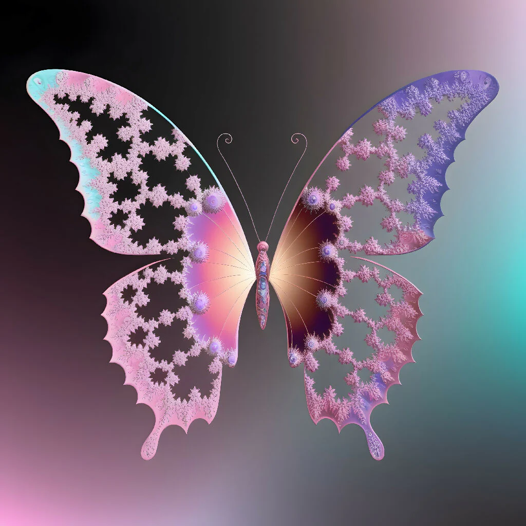 Fractal Wings: The Mesmerizing Butterfly - Image 3