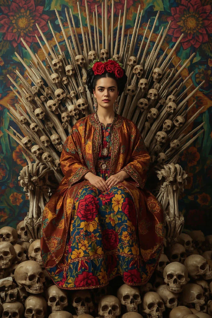 Frida Kahlo (Día de los Muertos) Limited Edition Print #7