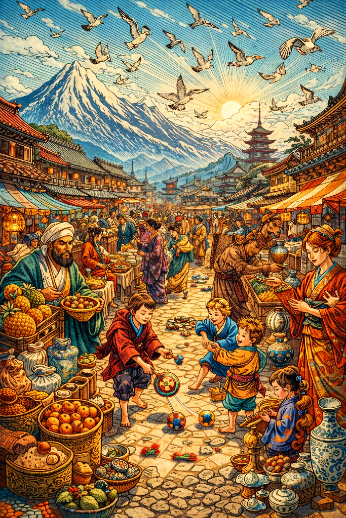 Fuji Market Merriment