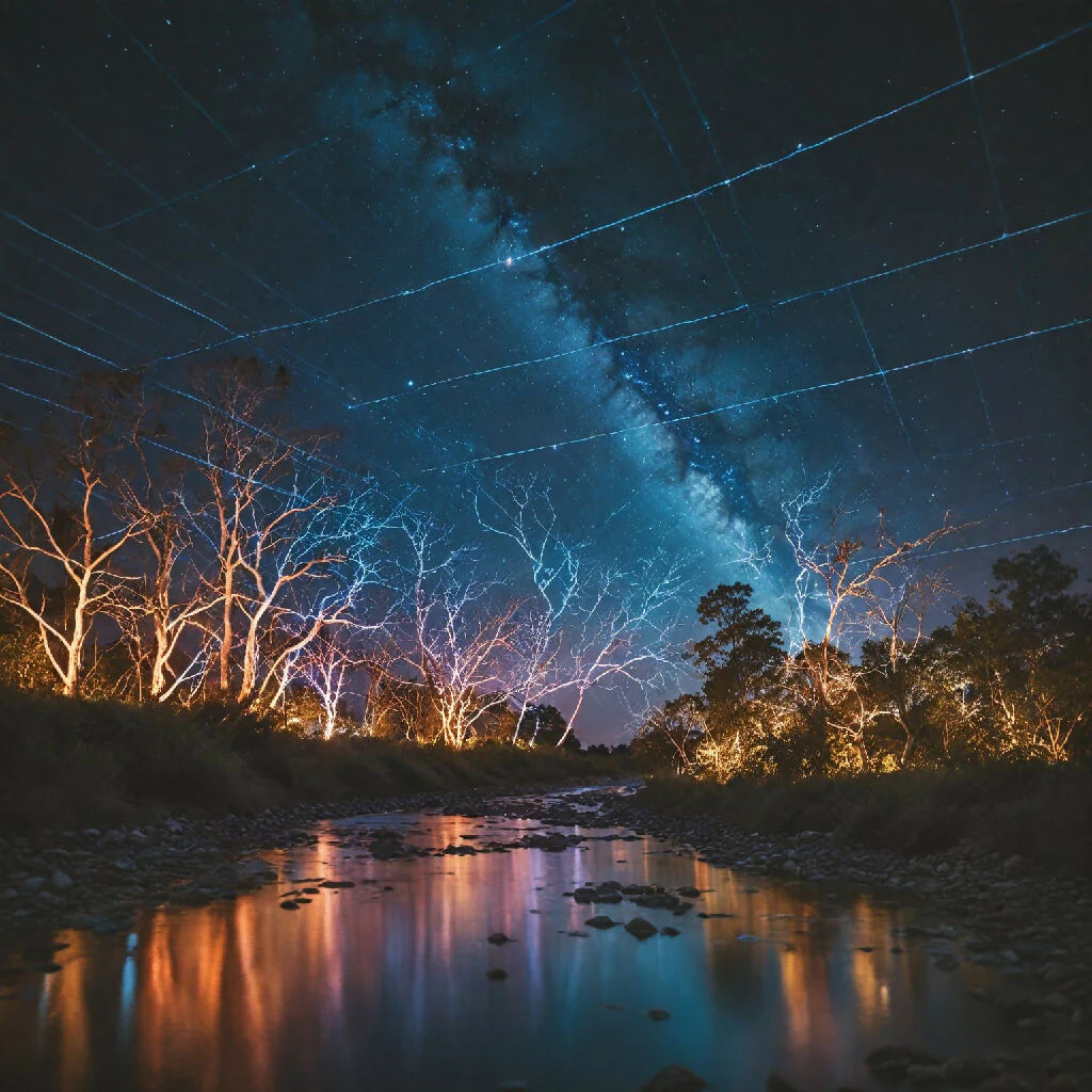 Galactic River Dreamscape