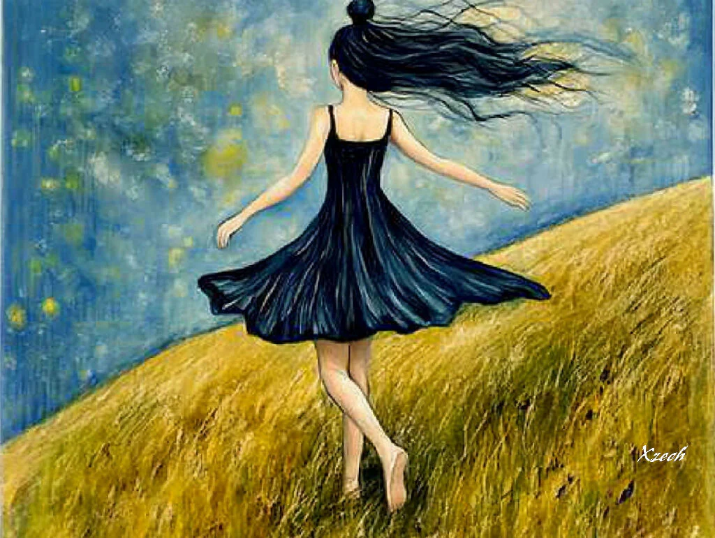 Girl Walking 3
