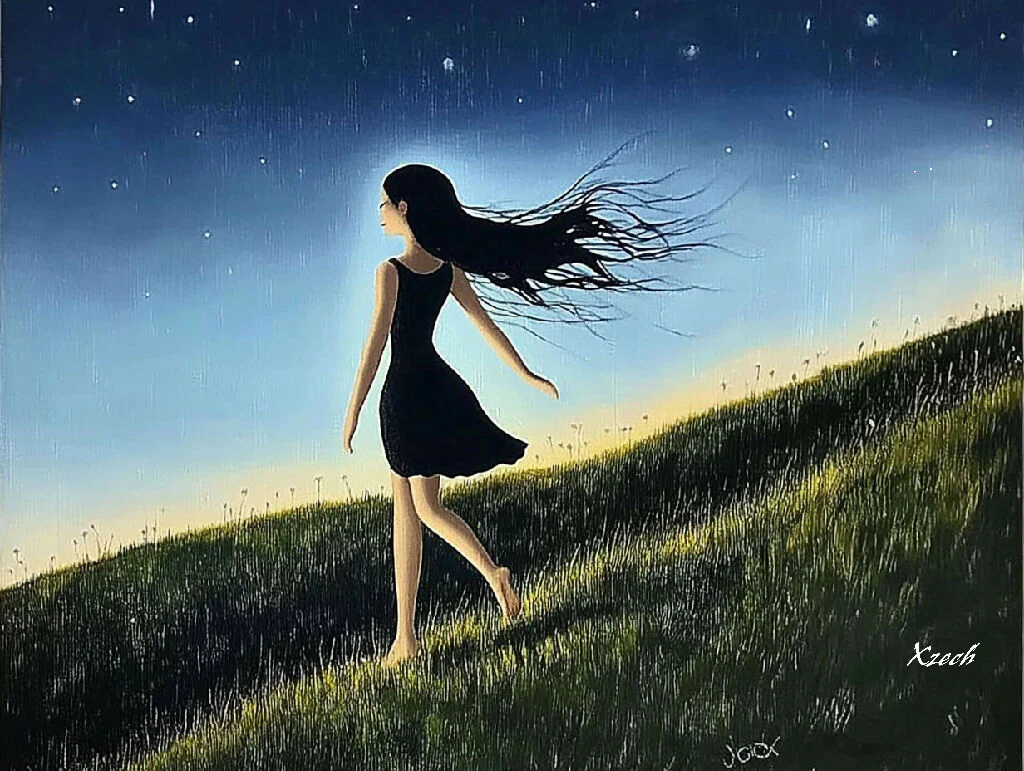 Girl Walking 4