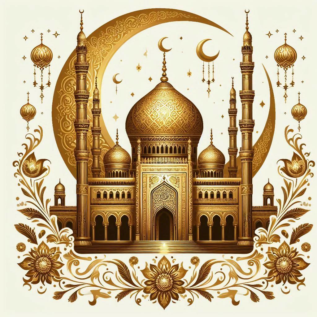 Golden Masjid of Mosque 1