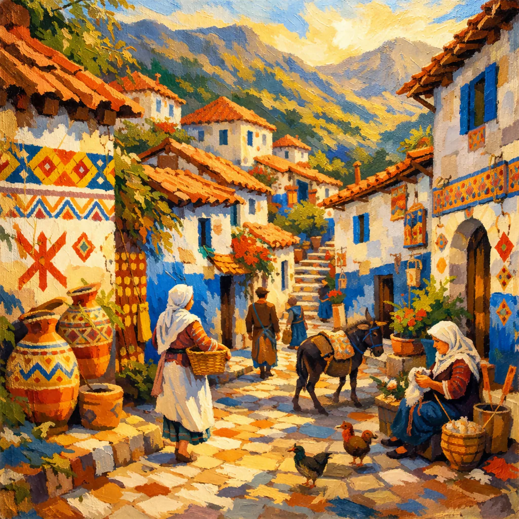 Golden Morning in Kabylie