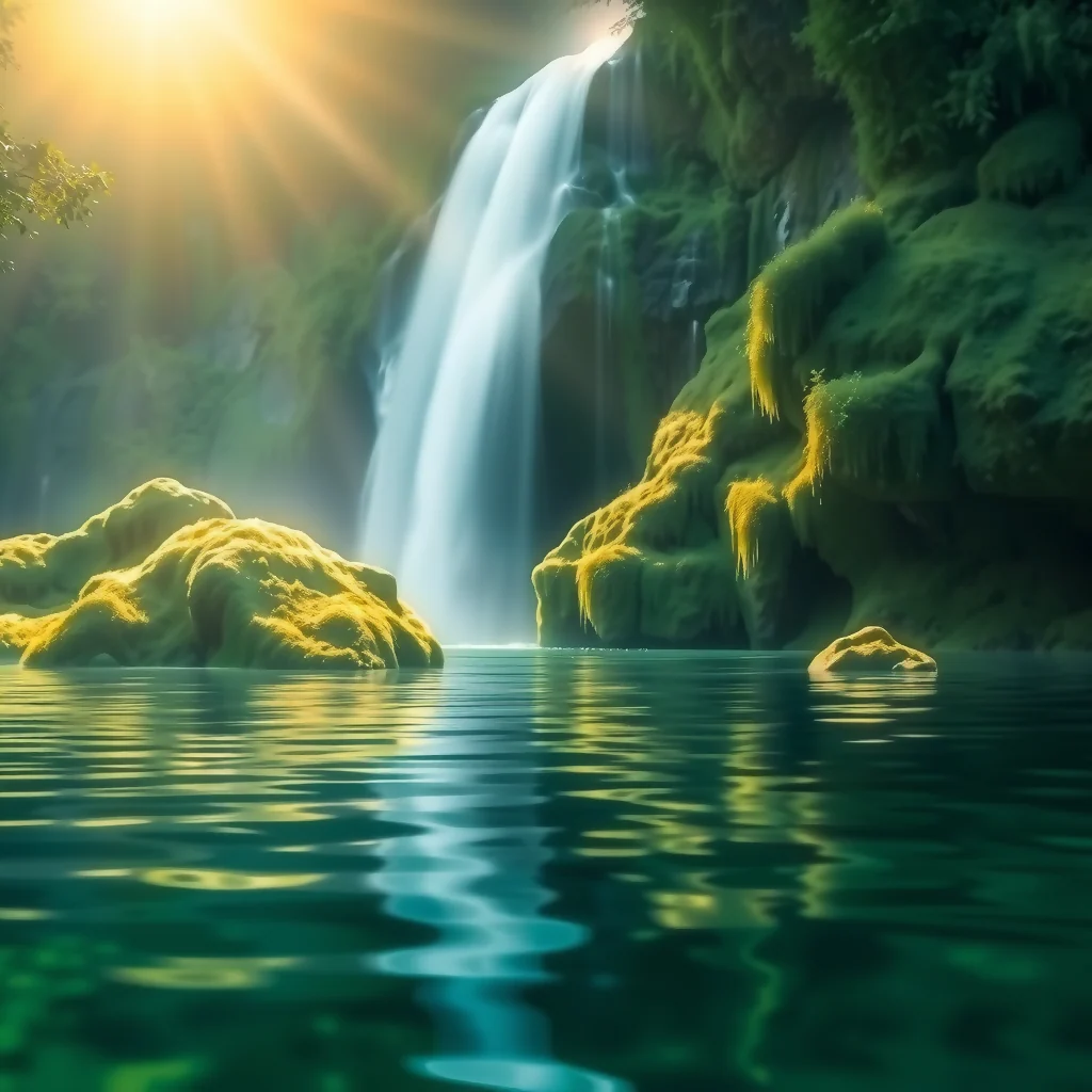 Golden Moss Grotto