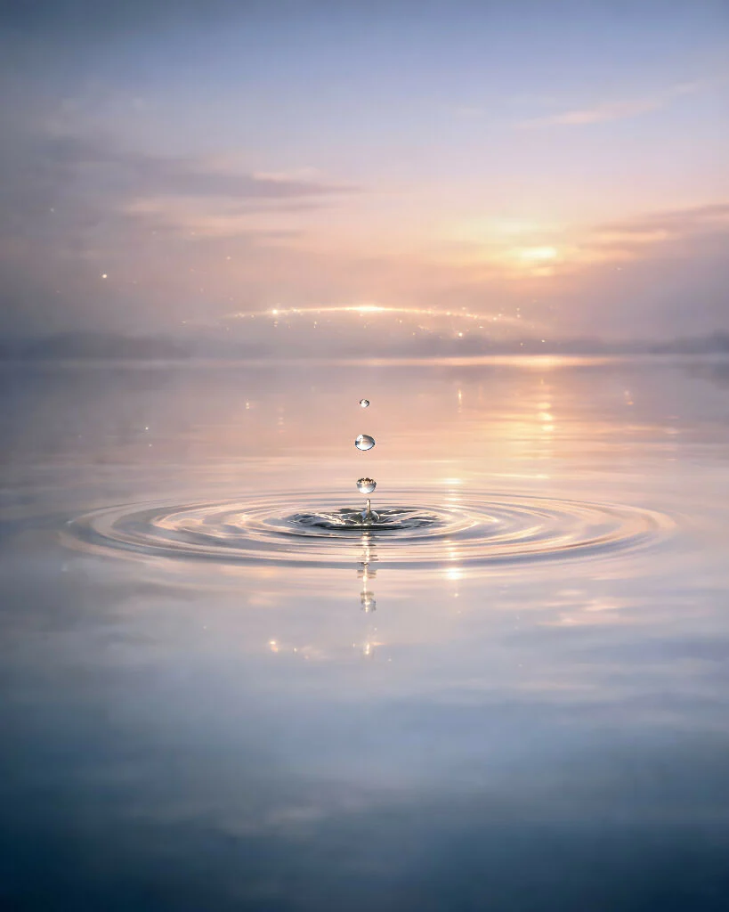 Golden Ripple: Zenith of Pure Tranquility