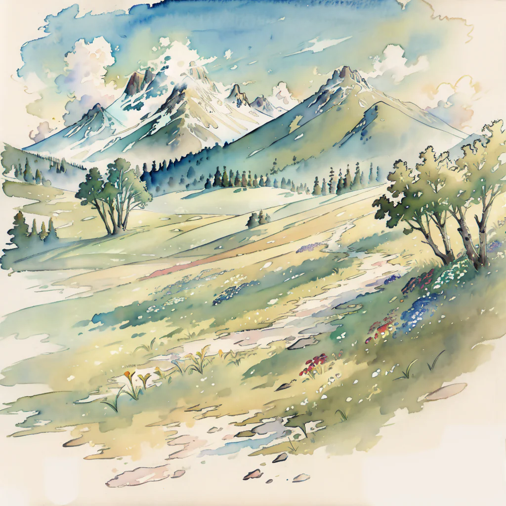Green Hills Canvas