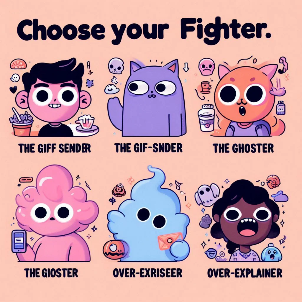 Group Chat Warriors: Choose Your Fighter