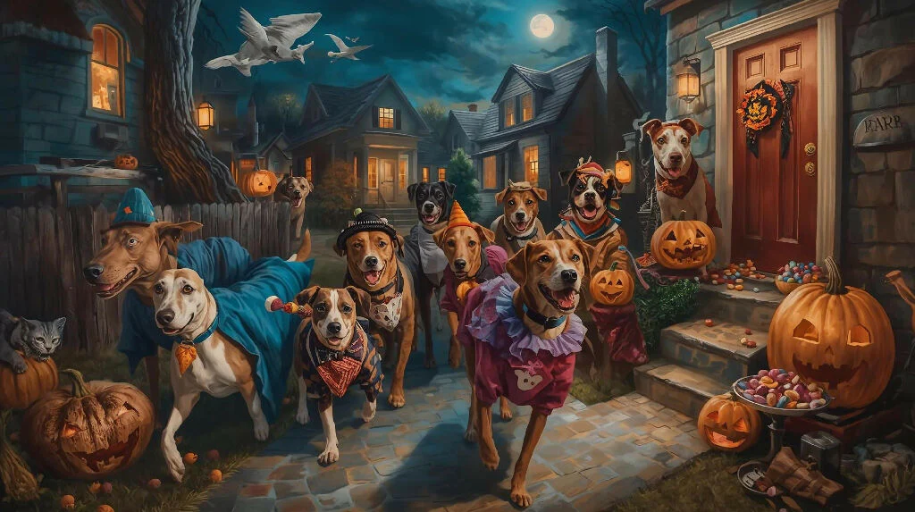 Halloween Dogs