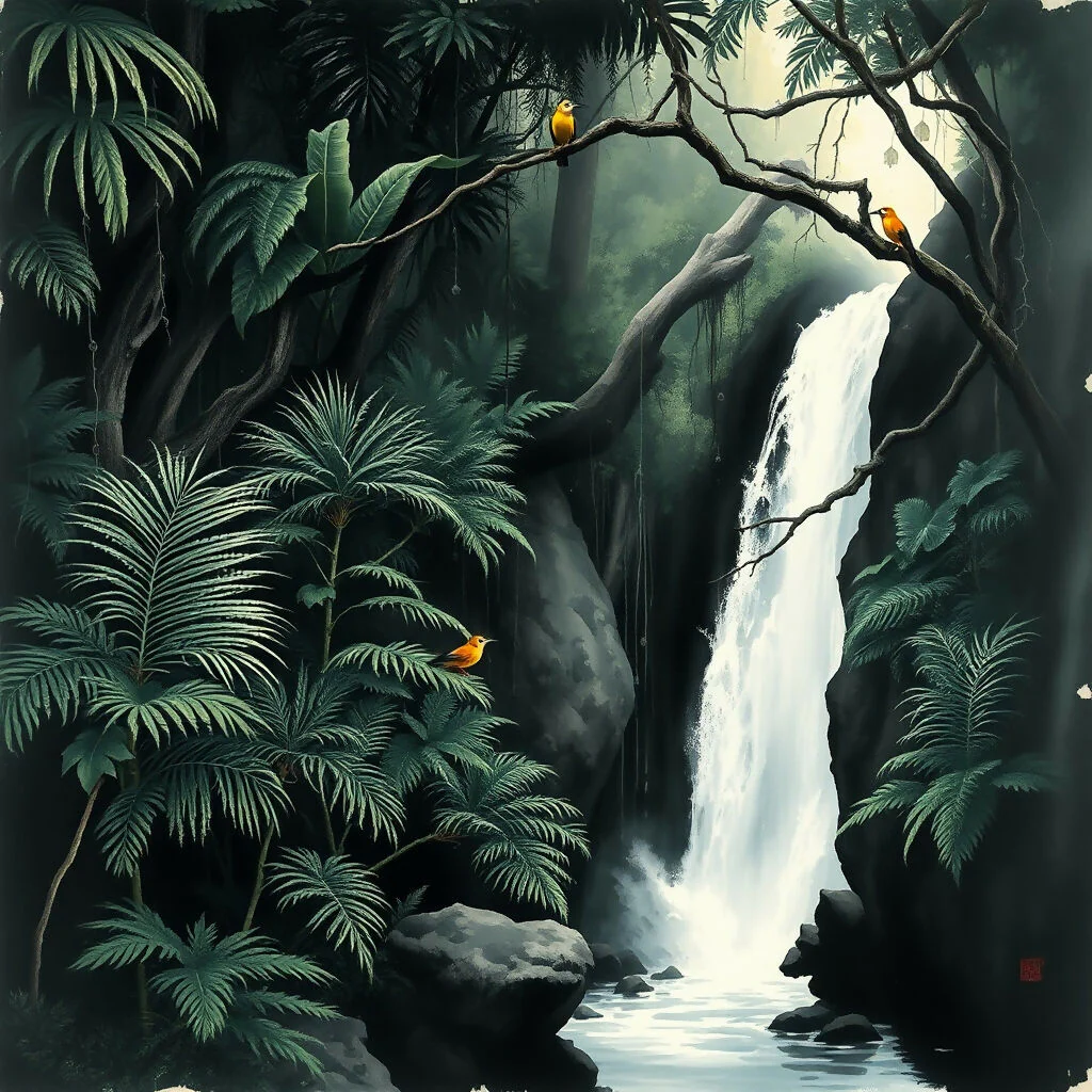 Heart of the Jungle Falls