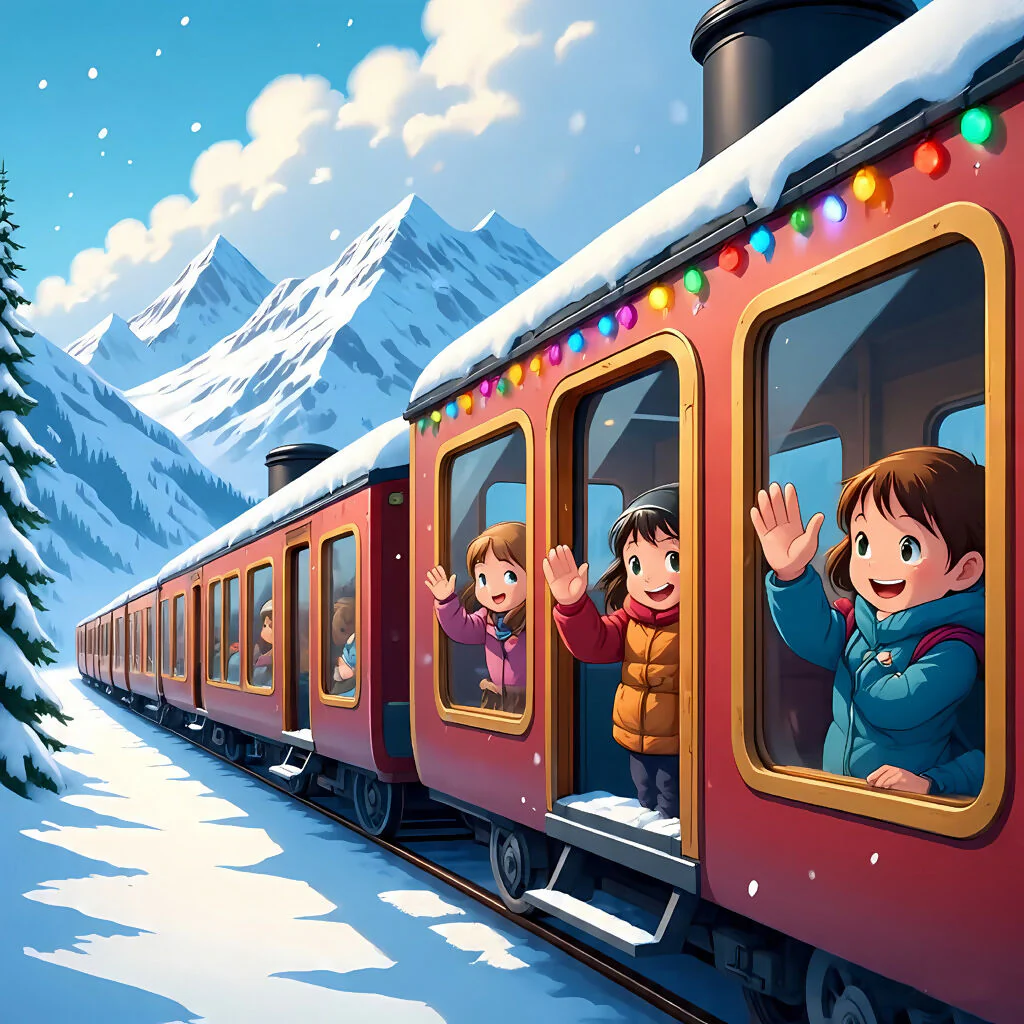 Holiday Red Train Adventure