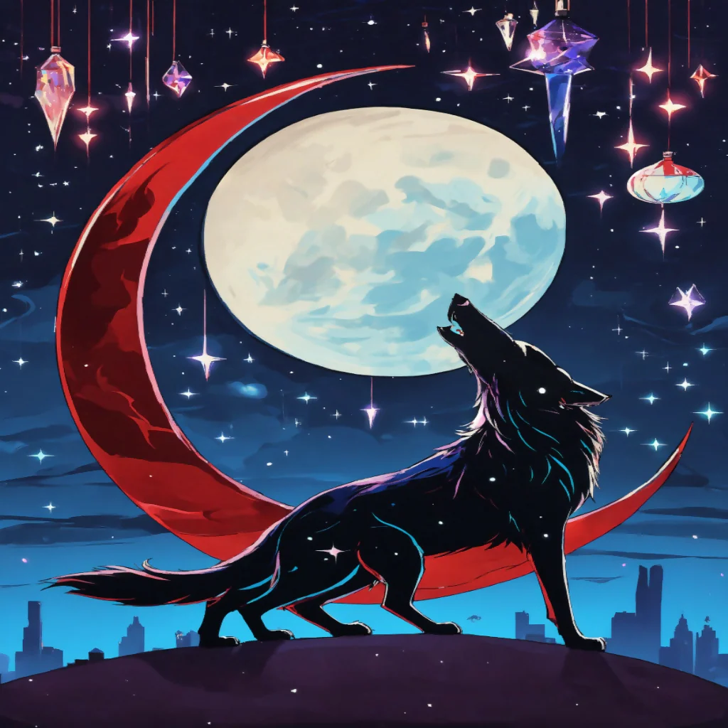 "Howl of the Moonlit Shadows" - Image 2