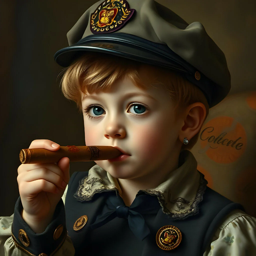 In His Father's Smoke