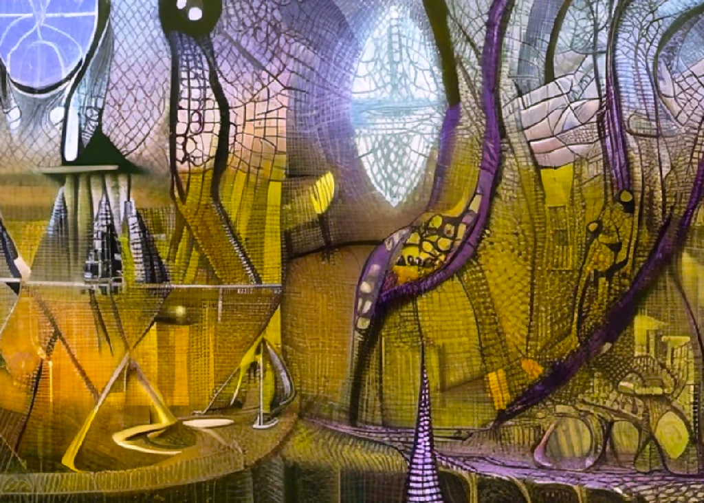 "AI Painter - In the Spider Queen's House - Image 2