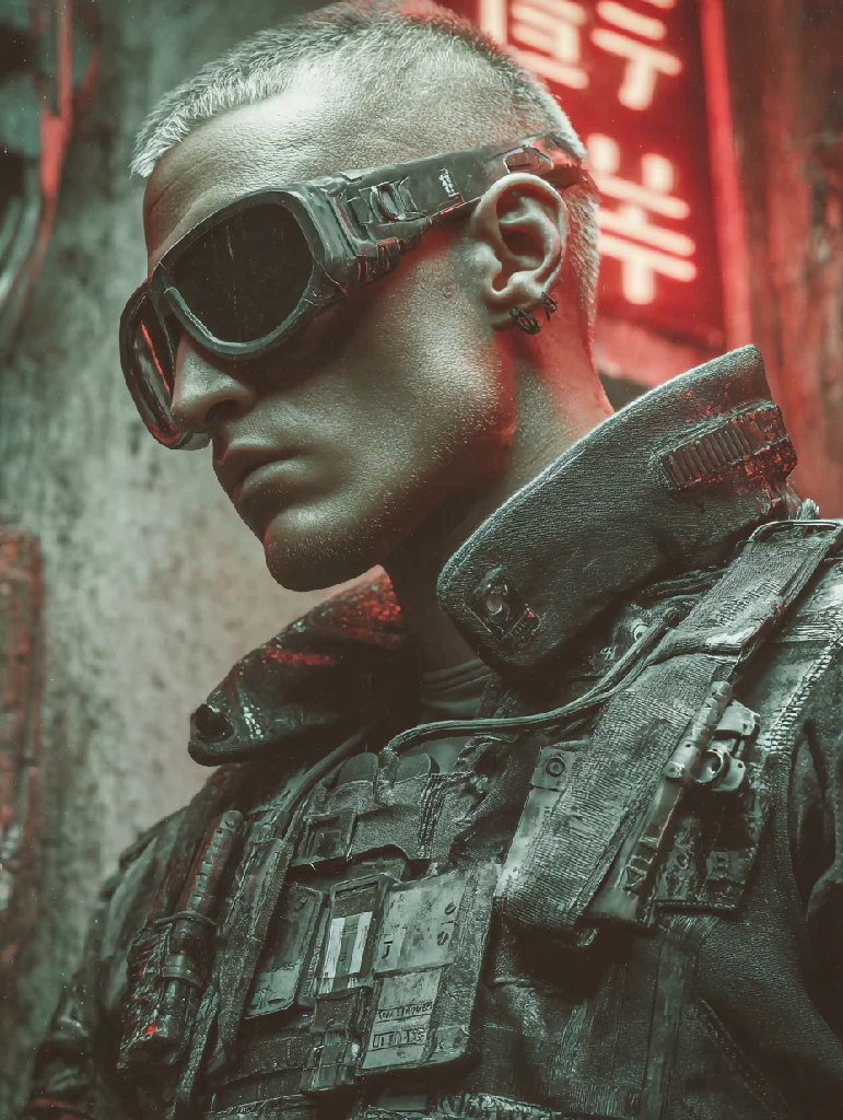 Industrial Model II : Neon Sentinel