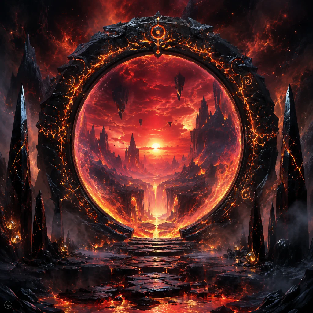 Infernal Lava Portal To Fire Realm