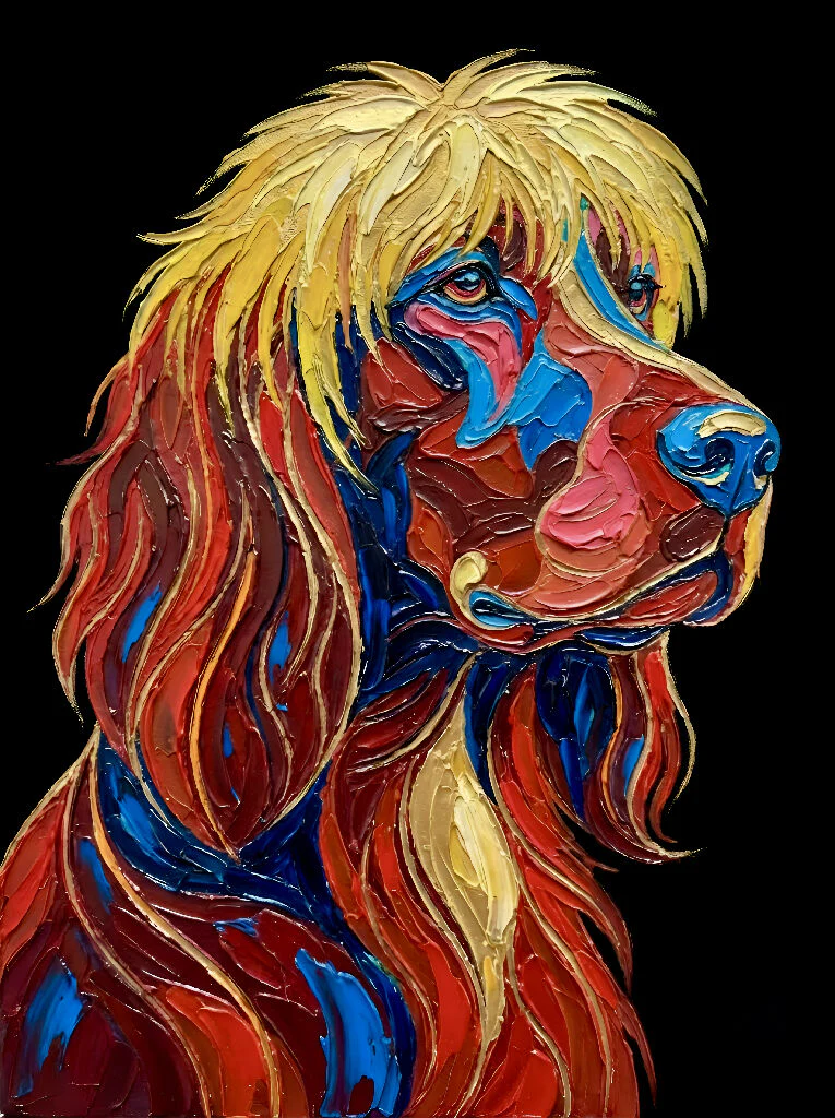 Irish Setter Mop-Top Majesty