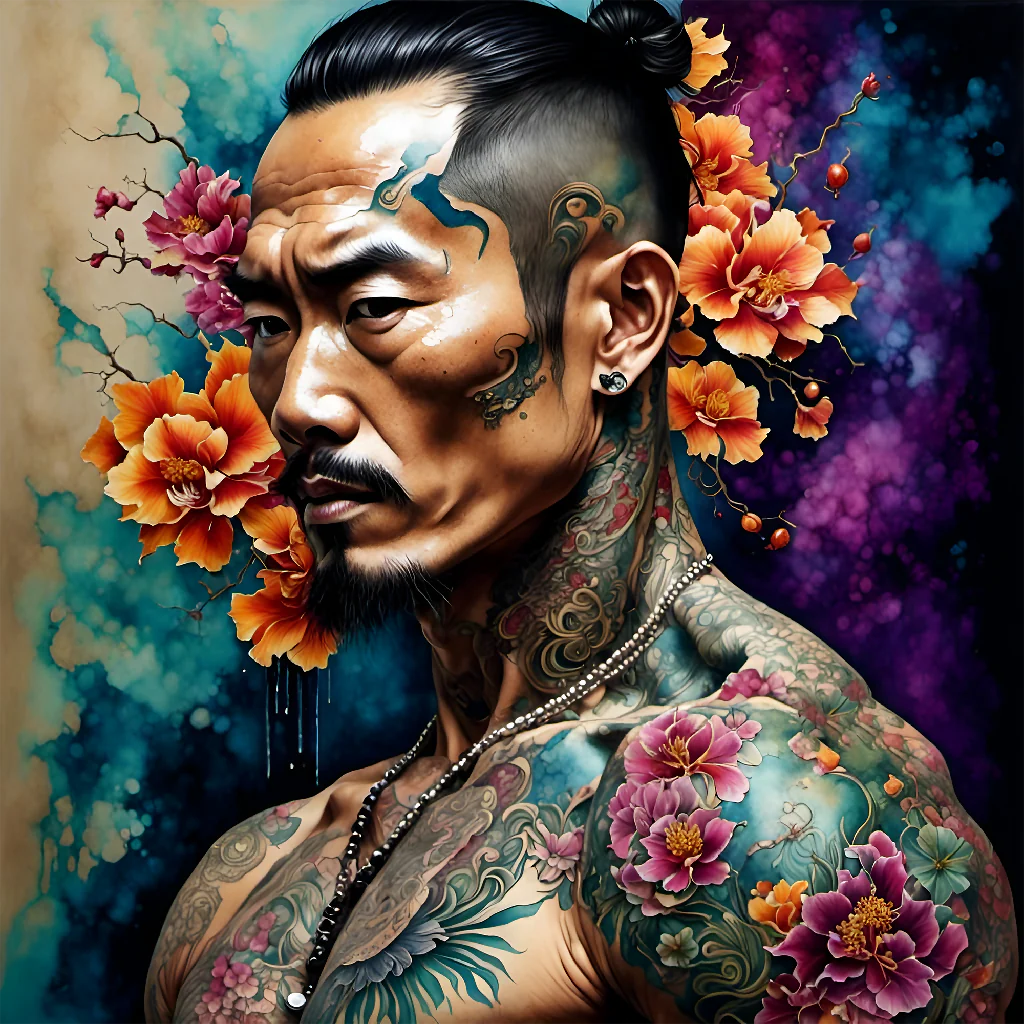 Japanese yakuza gang