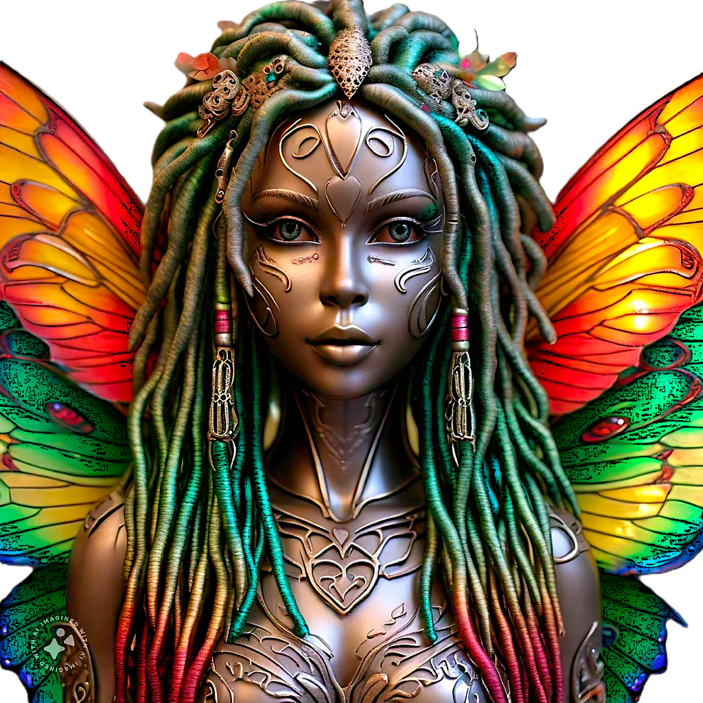 Jasmine Twists Dreadlock Fairy PNG 300dpi