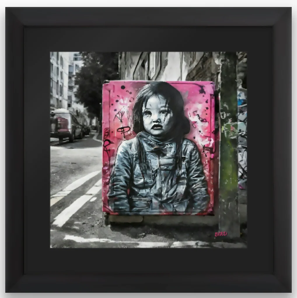Jean jacket girl - Image 2