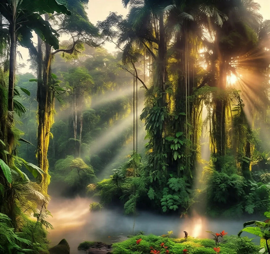 Jungle at Sunrise - Image 3