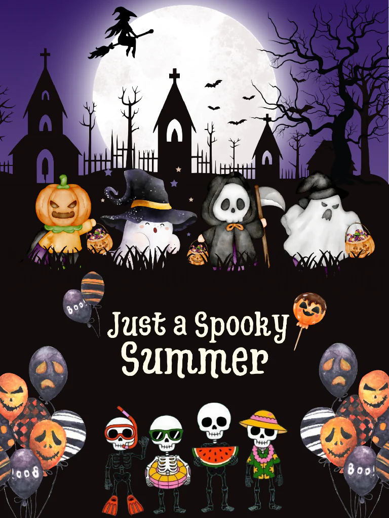 "Just a Spooky Summer" Halloween in July Party