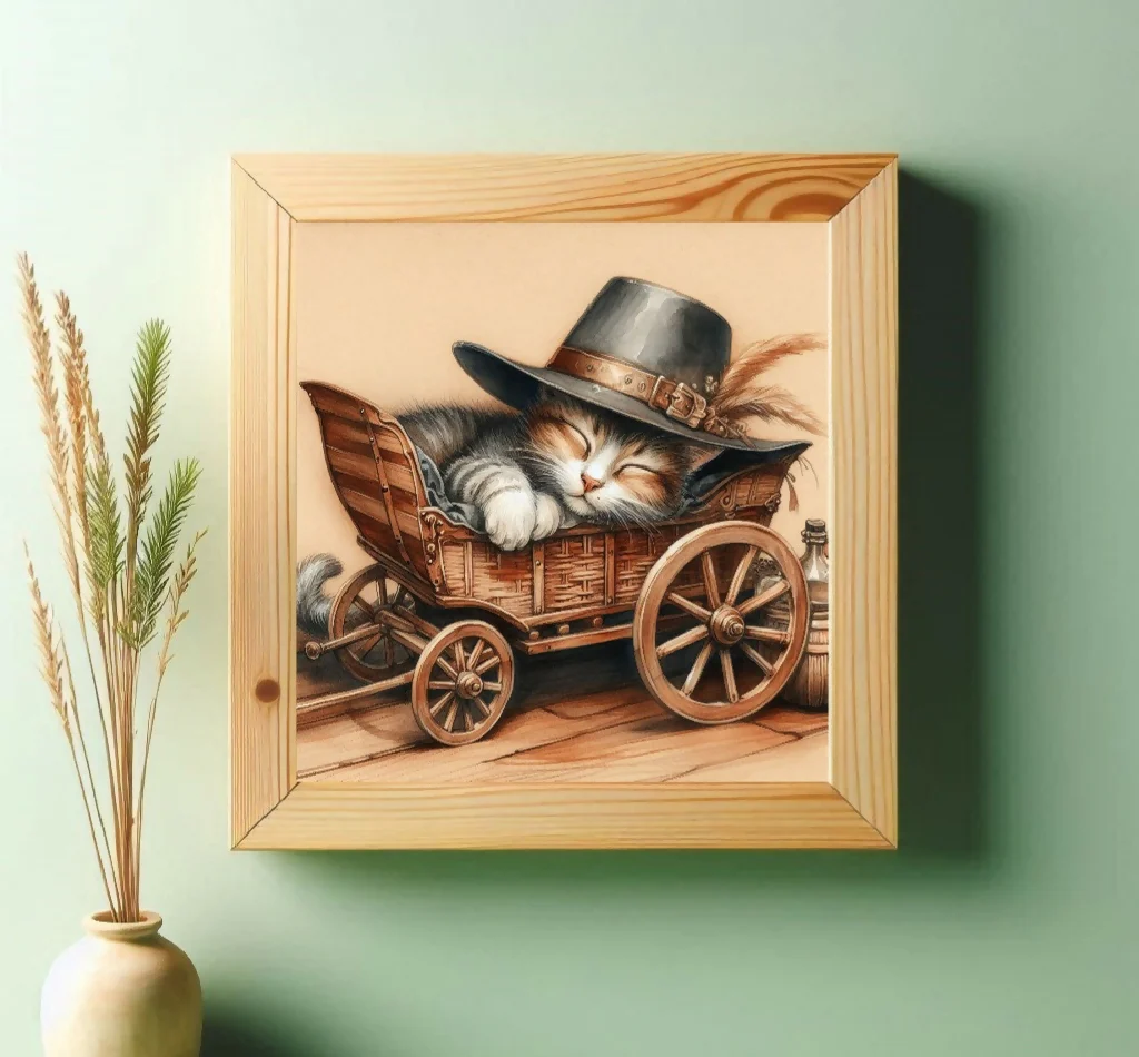 Katze in Bollerwagen - Image 4