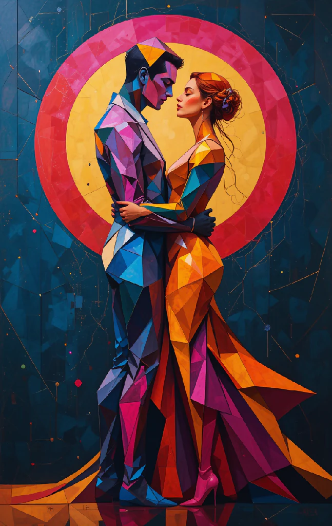 Kinetic Kiss: Abstract Geometry in Love ??
