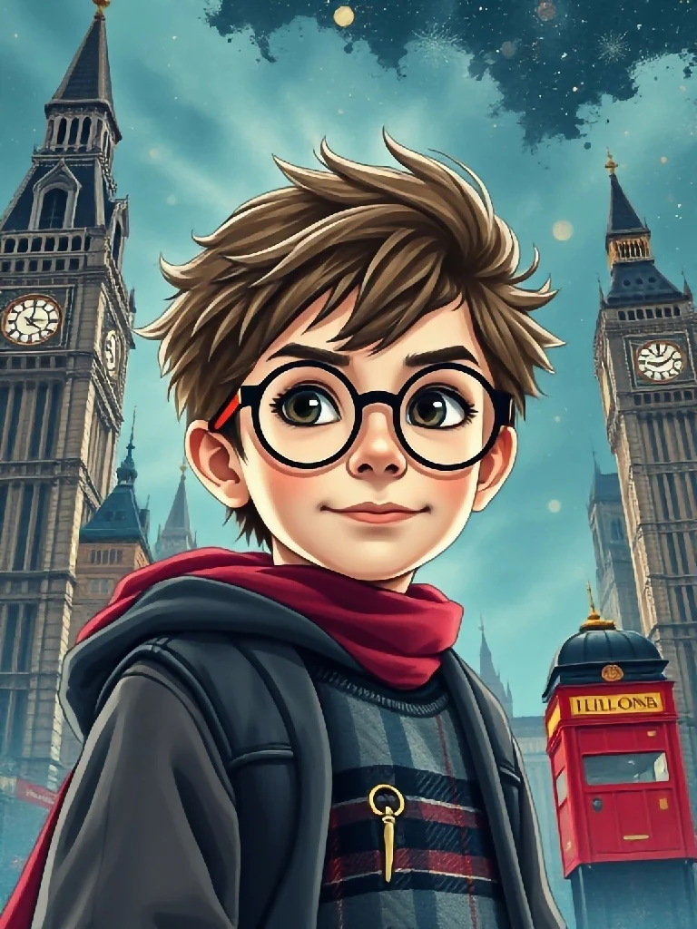Kleiner Junge in London No. 1