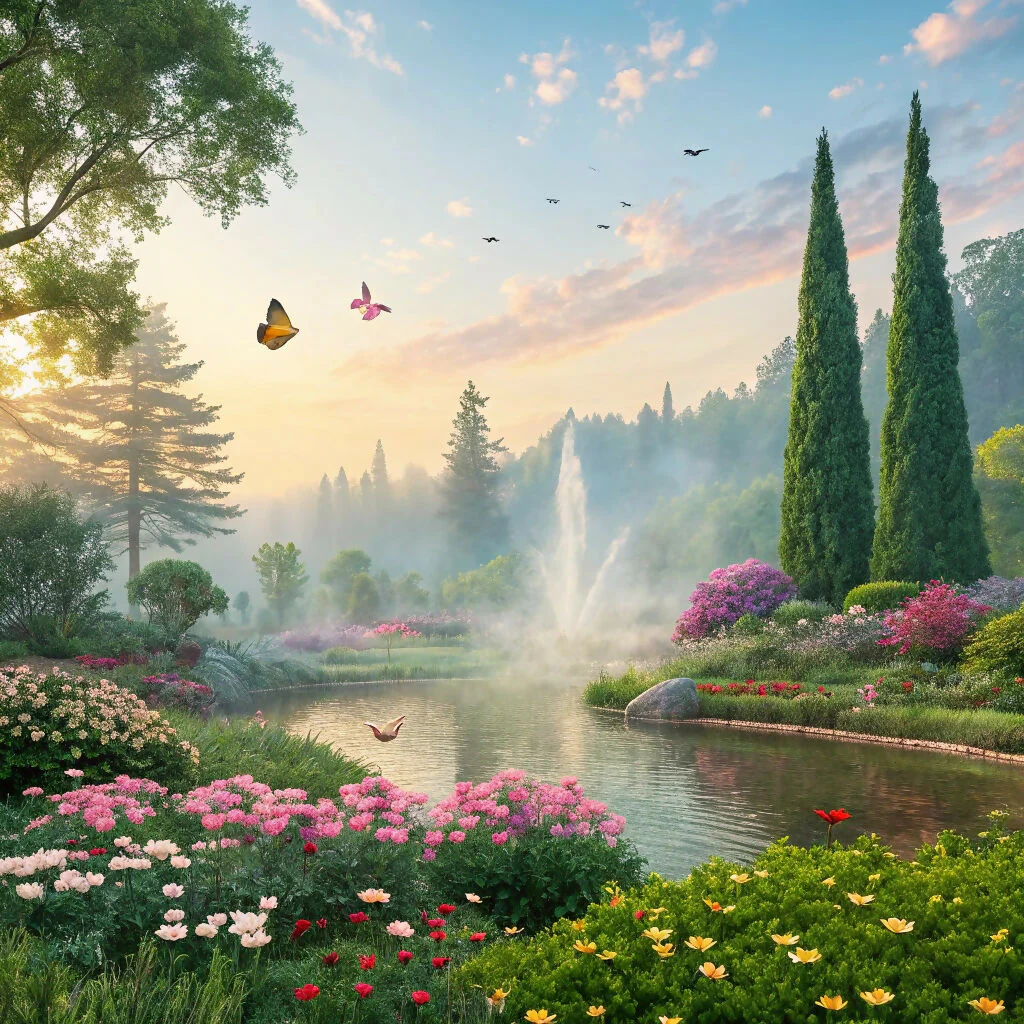 Lake of Morning Light