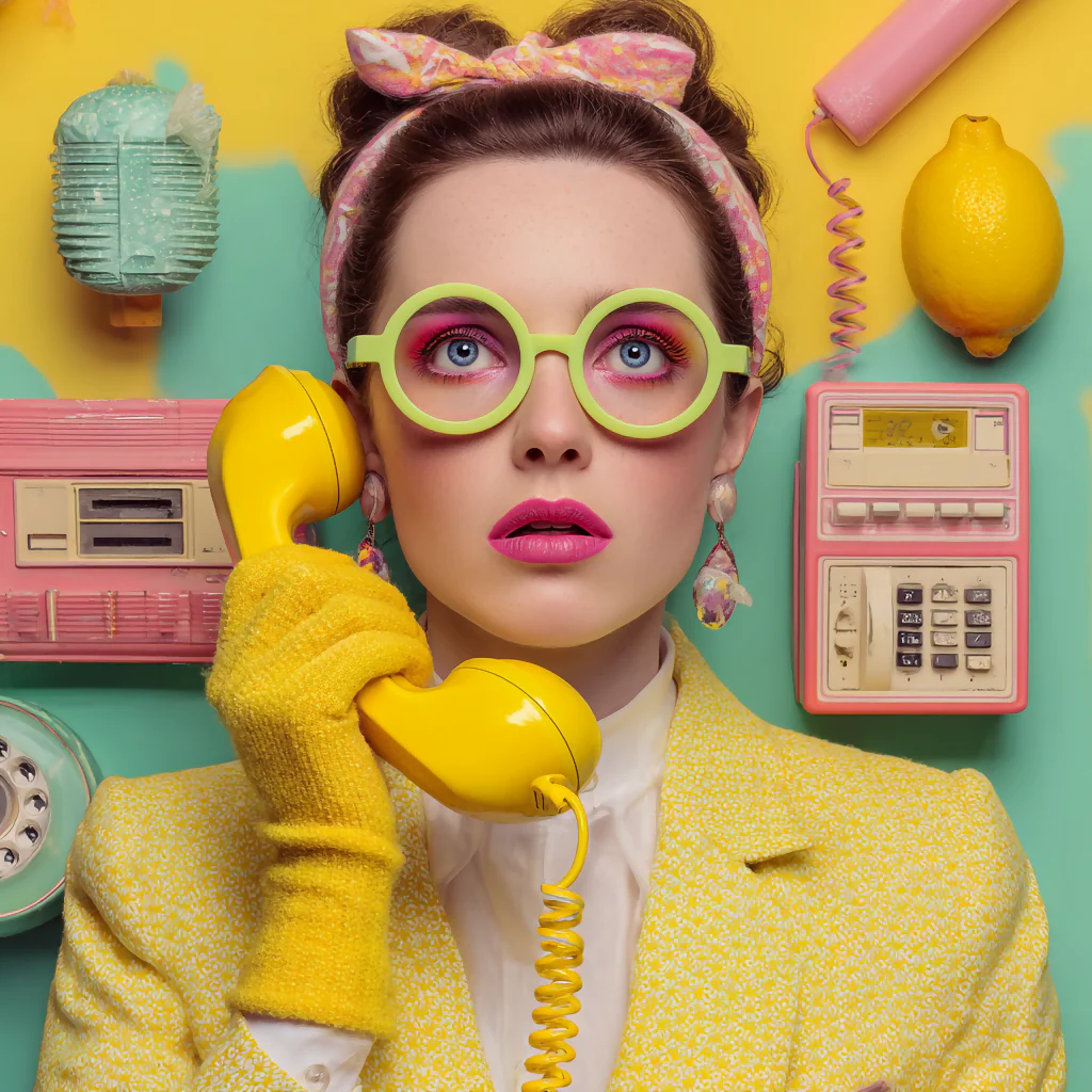 Lemon Lines & Retro Vibes