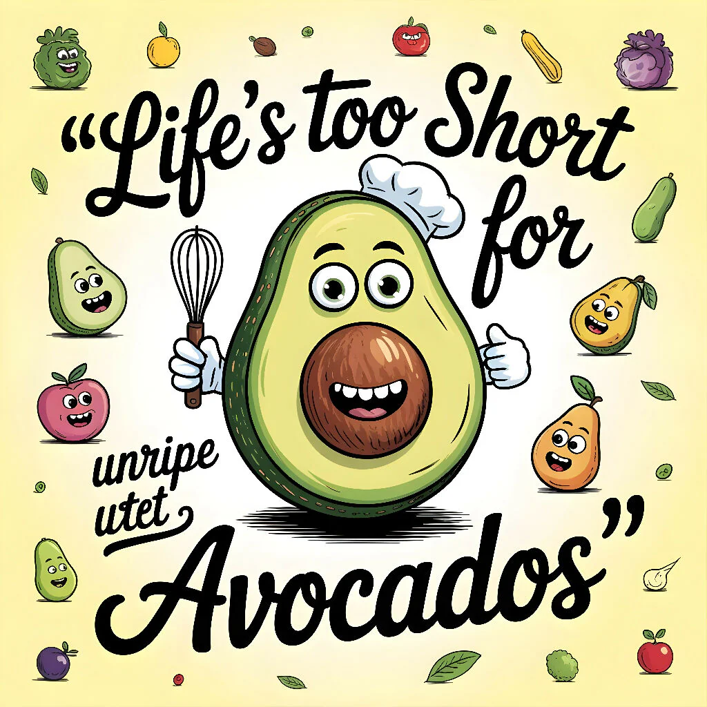 Life’s too short for unripe avocados