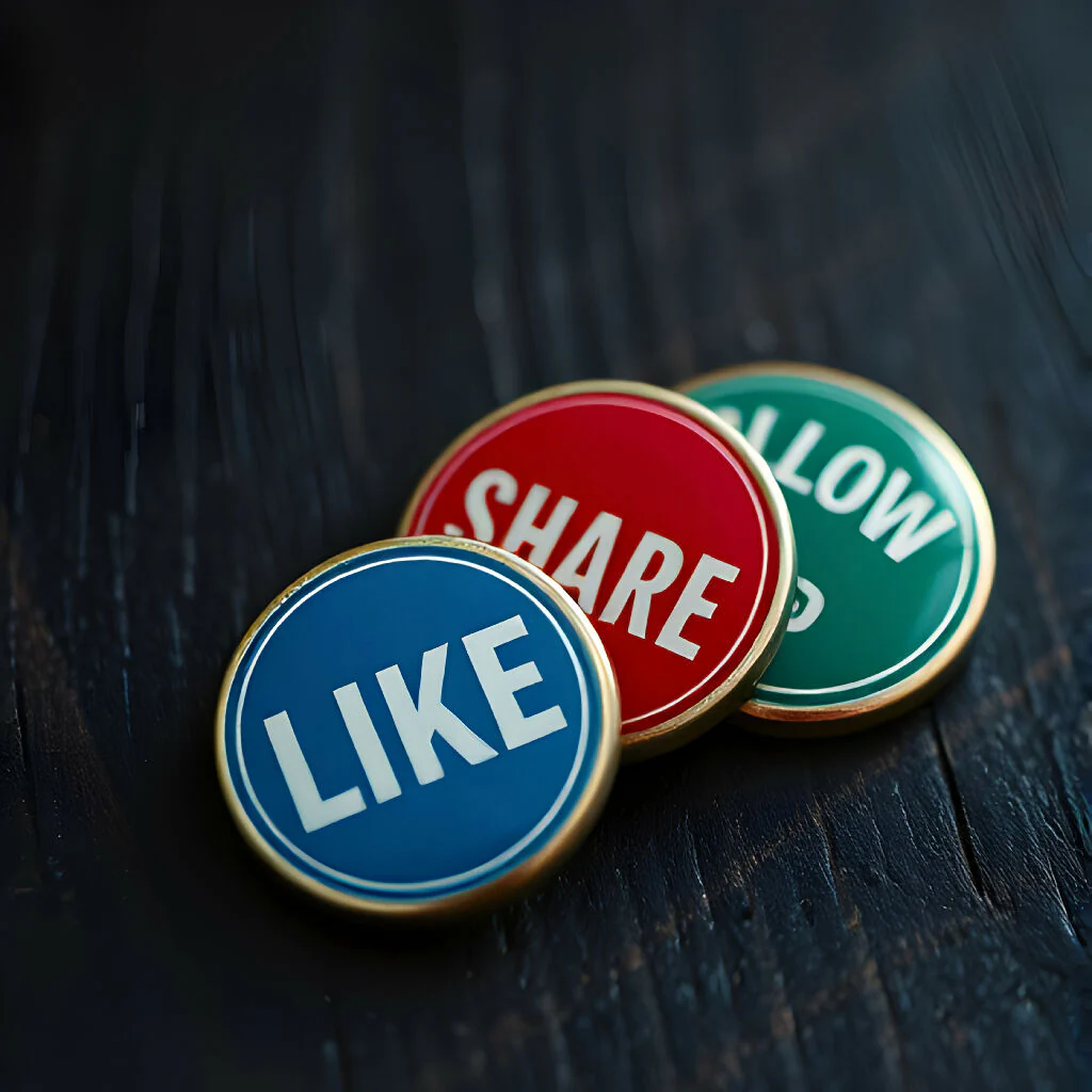 like share follow concept NO 7 - Image 2