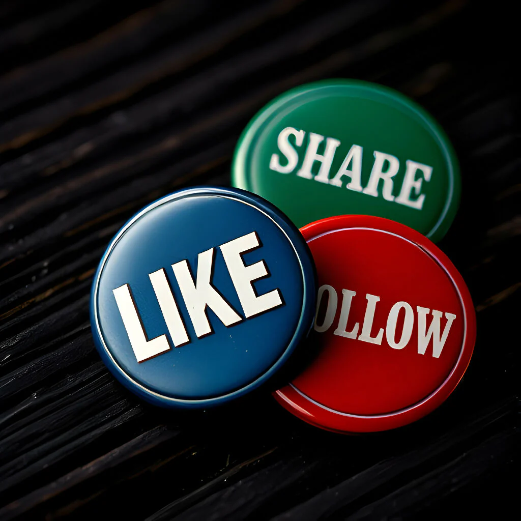 like share follow concept NO 7 - Image 3