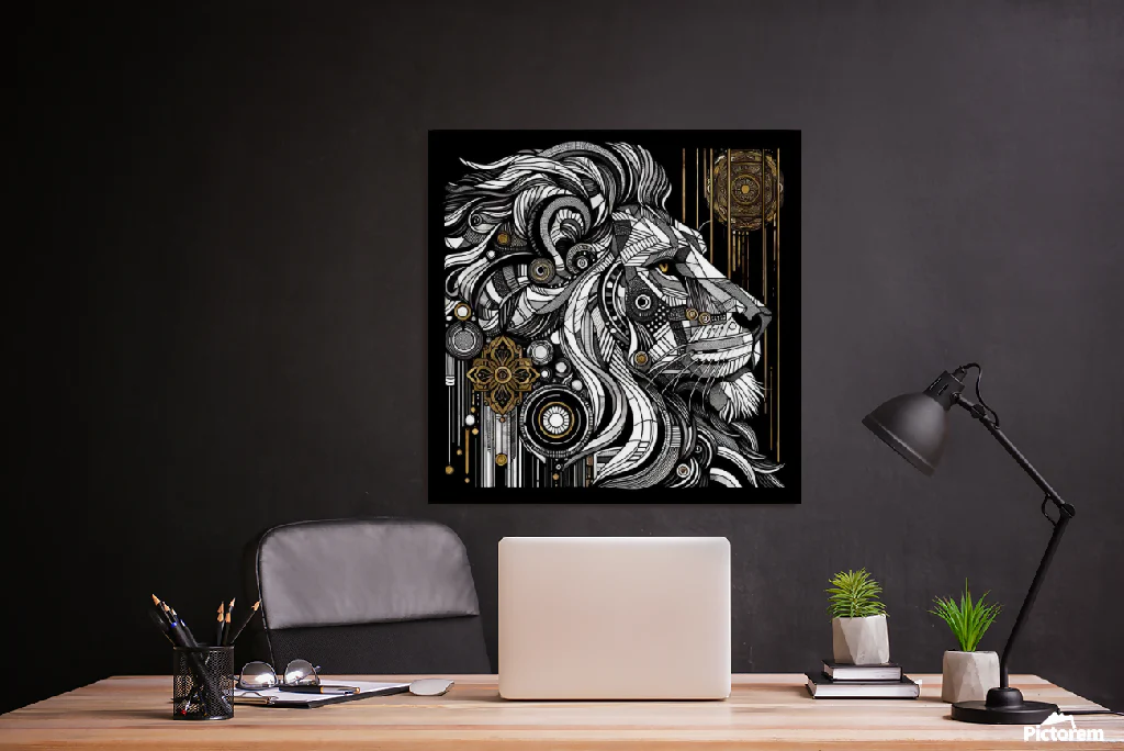 Lion Portrait - Image 2