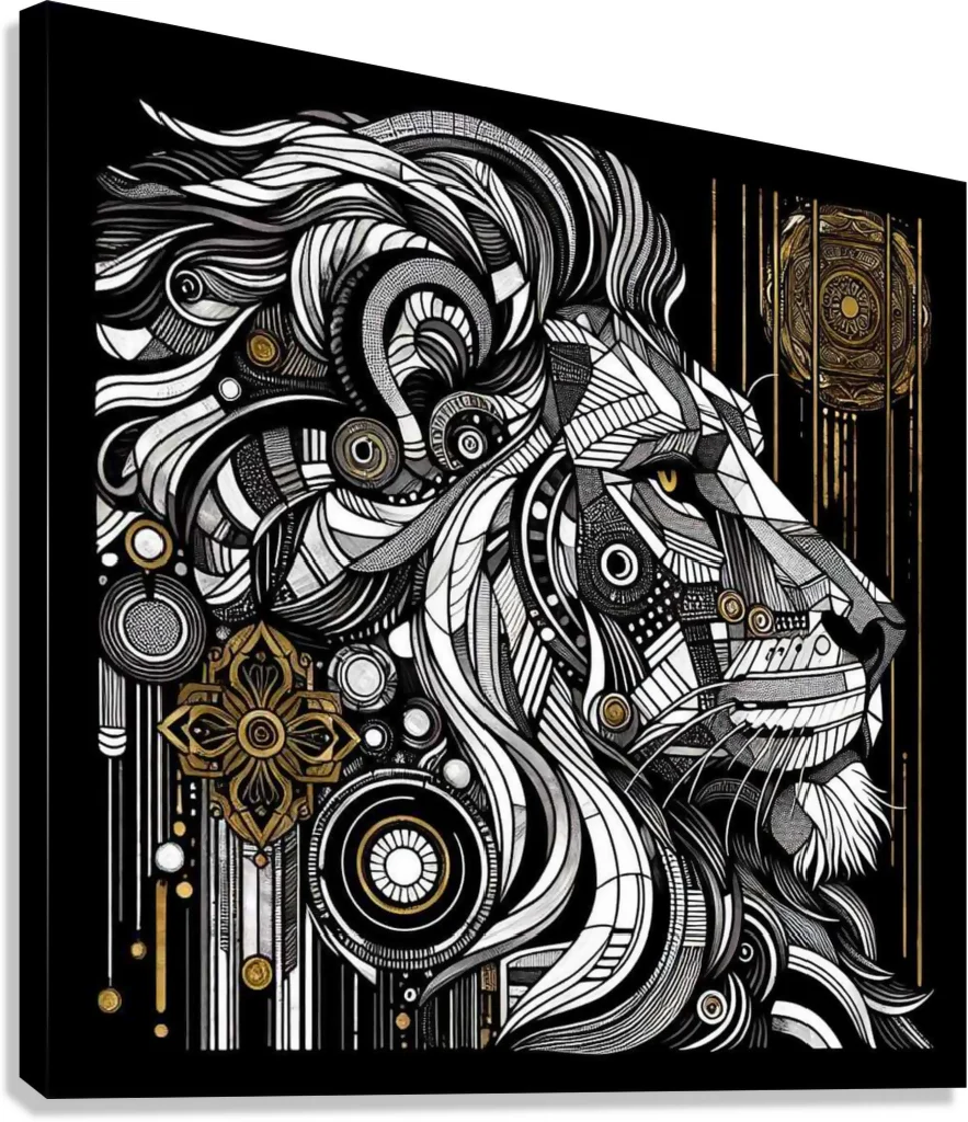 Lion Portrait - Image 4