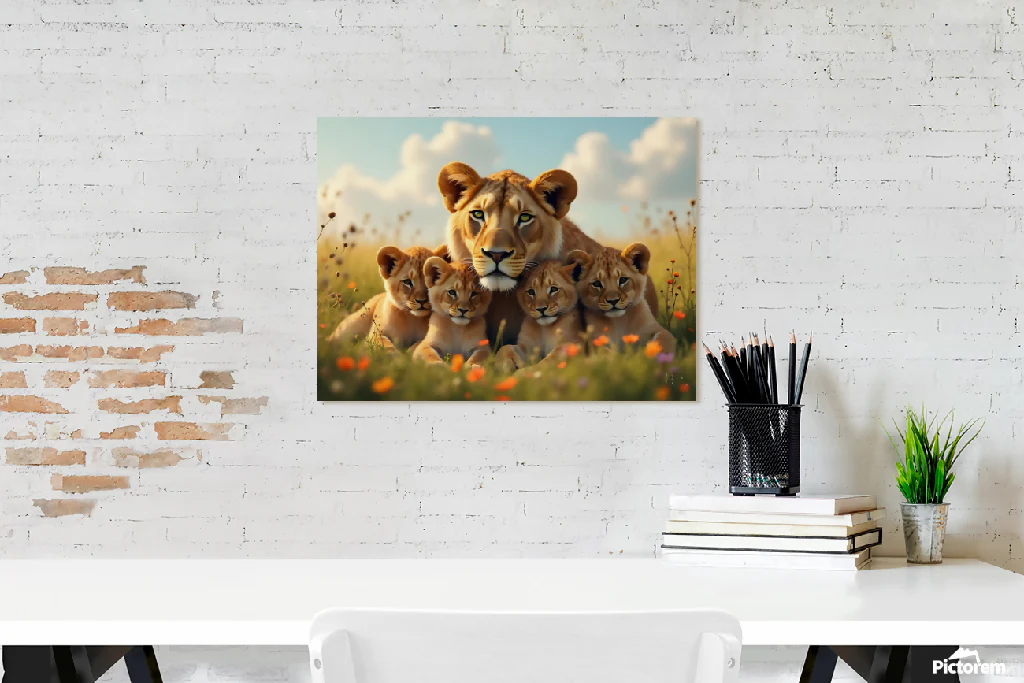 "Lions Portrait 3" - Image 2