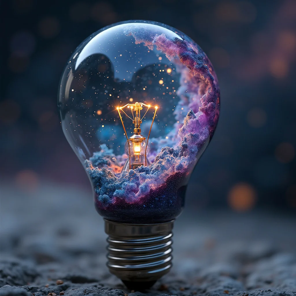 Liquid space lightbulb 3