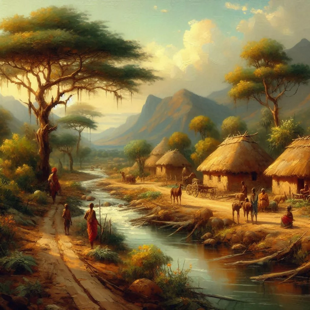 Long ago Village