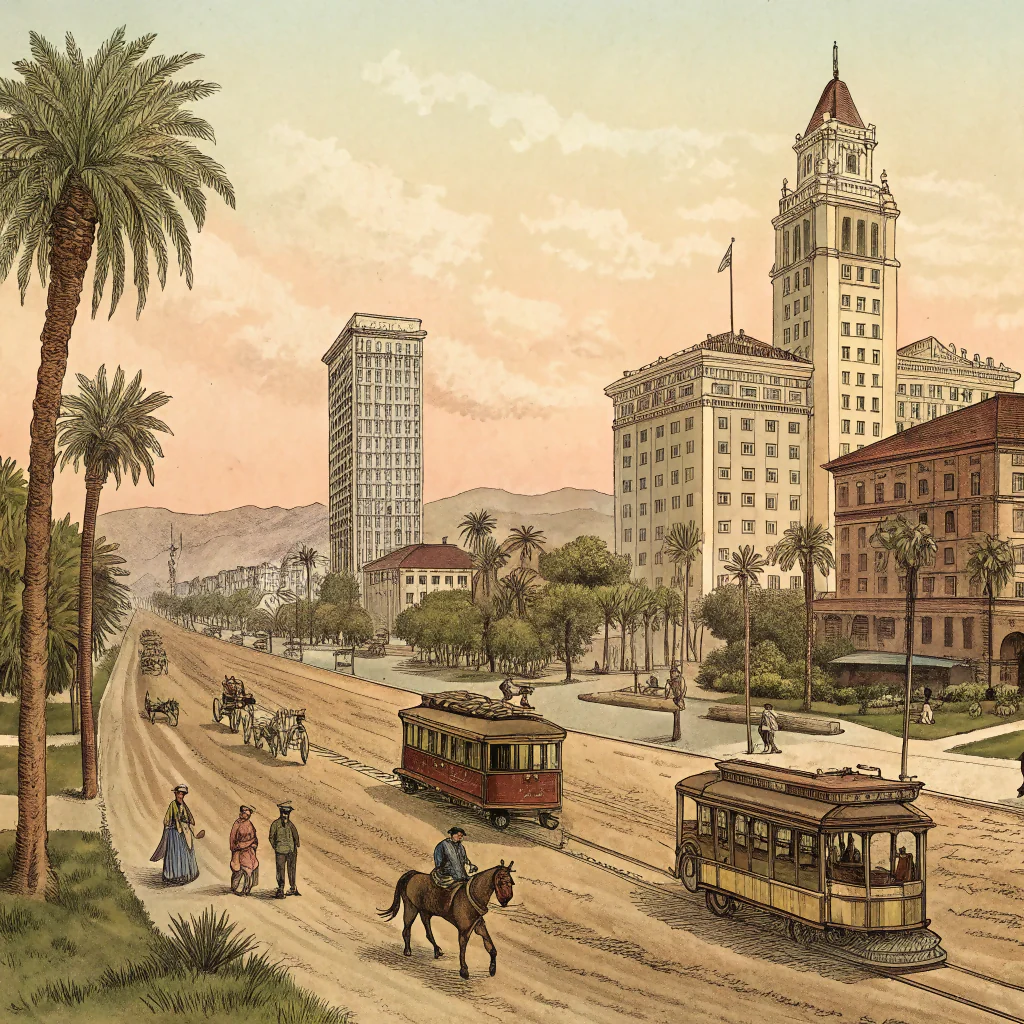 Los Angeles in the past