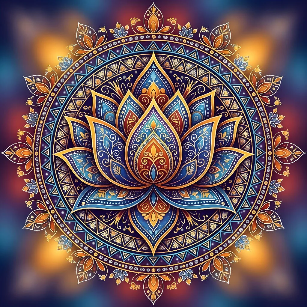 Lotus Radiance Mandala