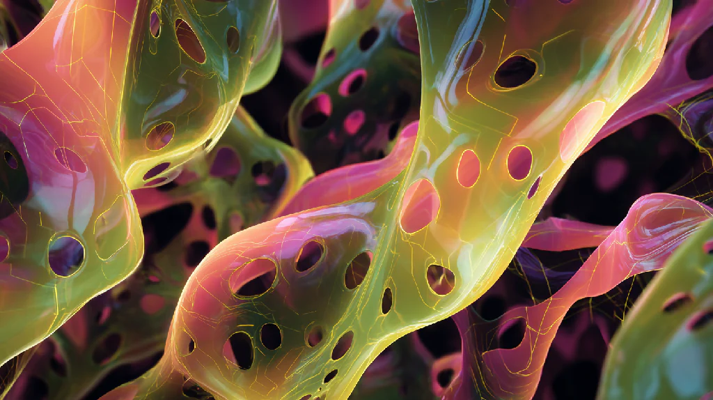 Lucid Tissues: Networks of Light V