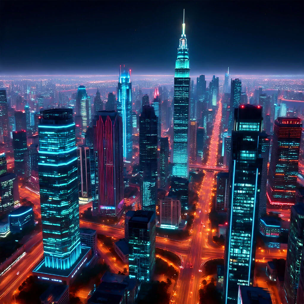 Luminescent Skyline Horizon