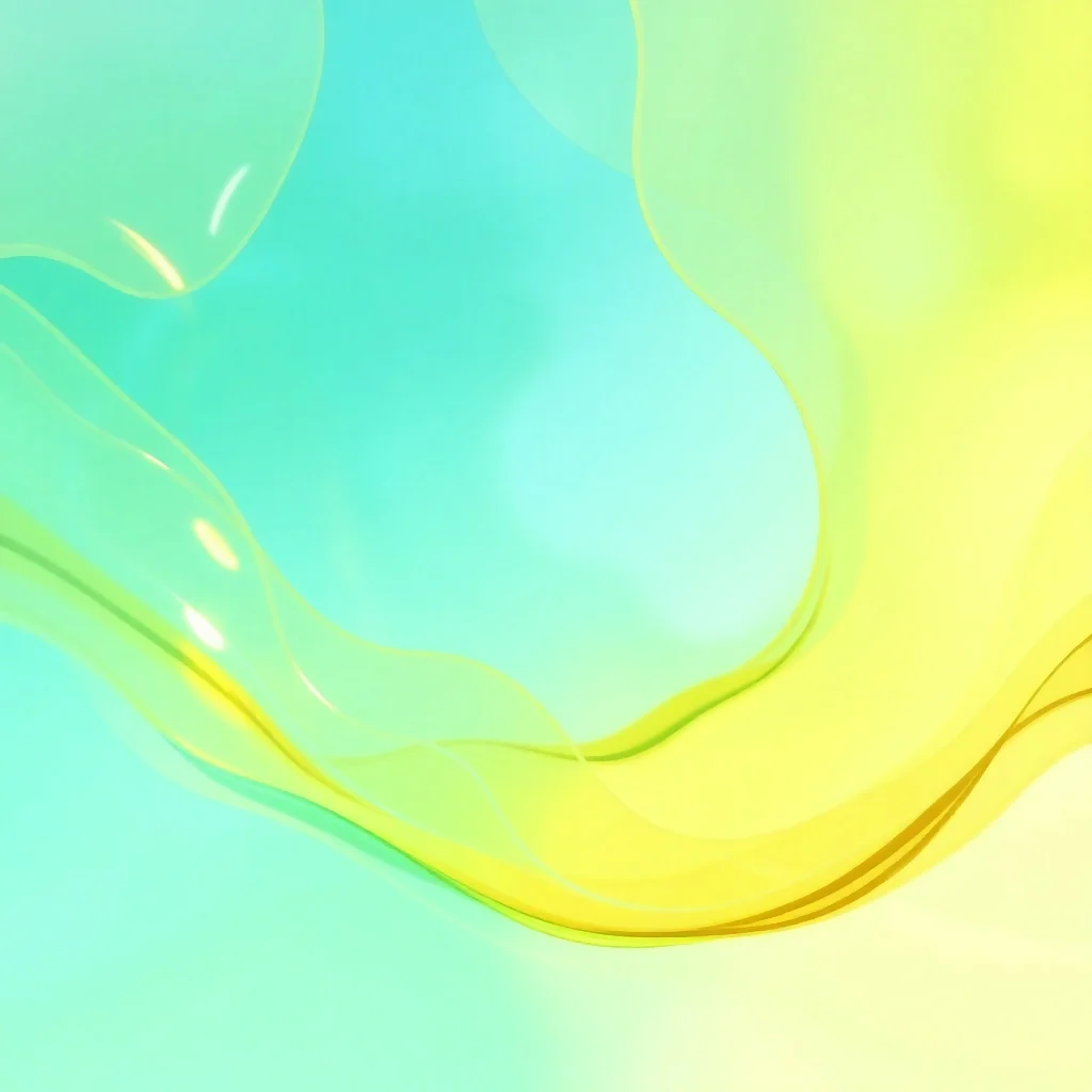 Luminous Transparency: Iridescent Landscape Flow