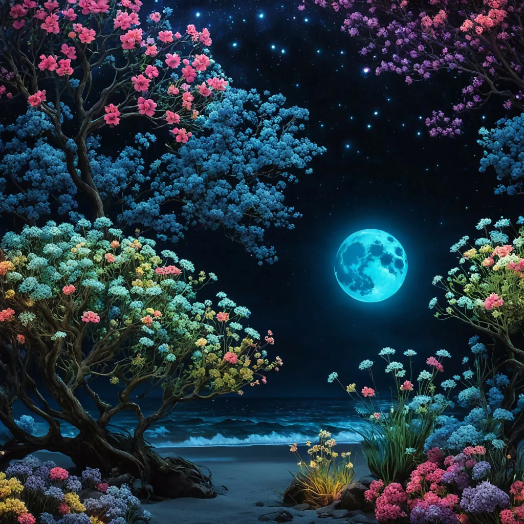 Lunar Blossom Shore