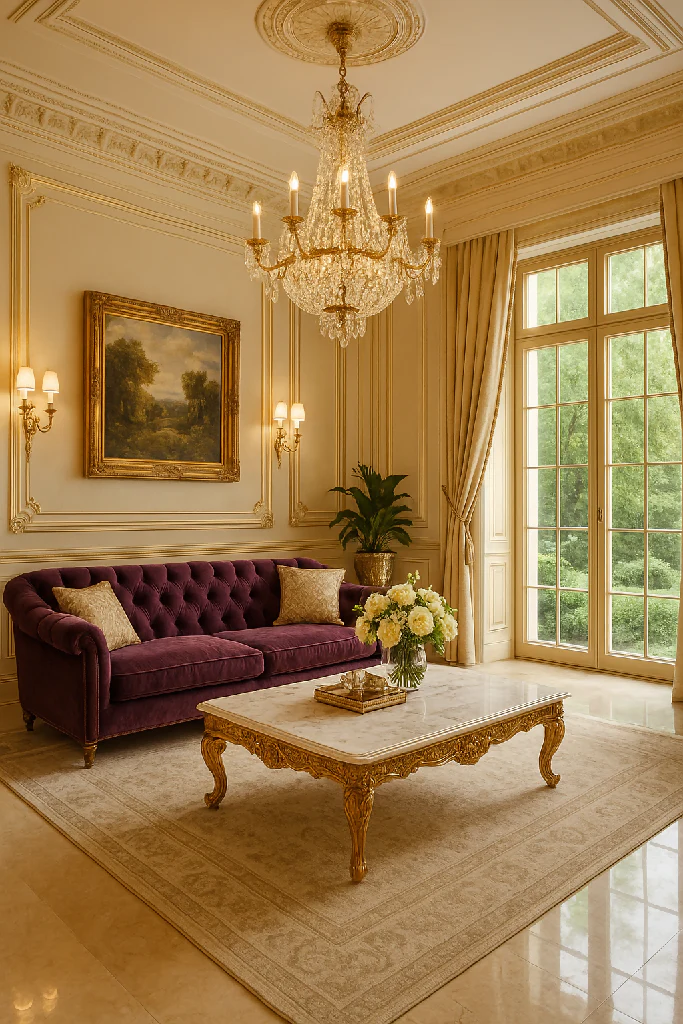 Luxurious Classical Living Room – Neoclassical Interior