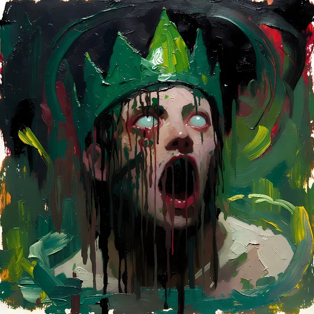 Mad Emerald King in Agony