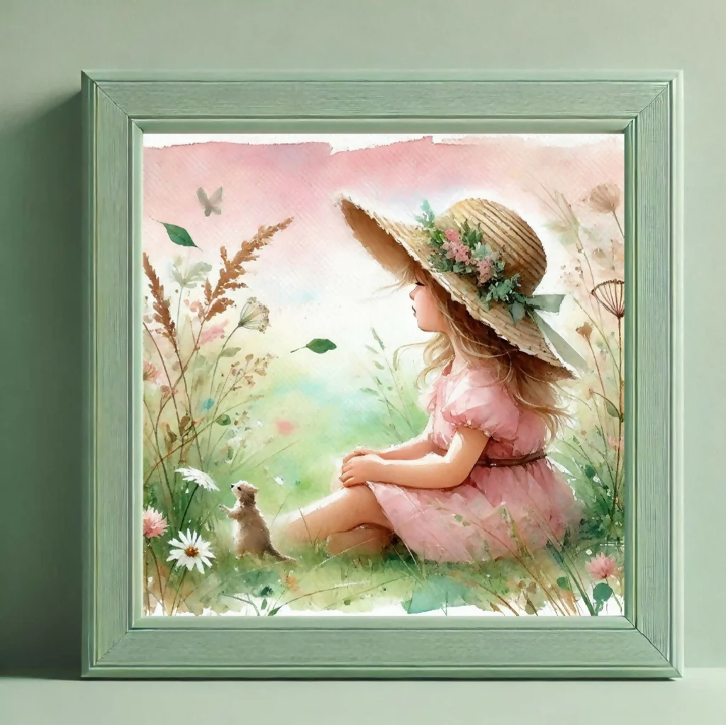 Mädchen in Pastell - Image 2